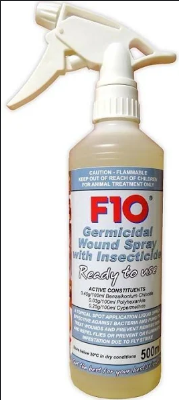 F10 Wound Spray + Insect 500ml
