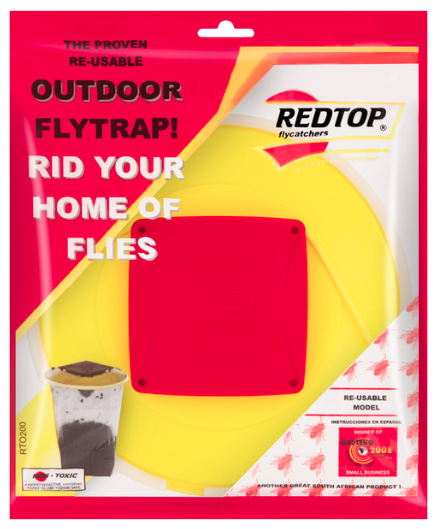 Red Top Fly Trap Disposable 5L