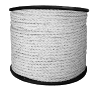 8mm POLIROPE (WHITE) SOLD PER METER